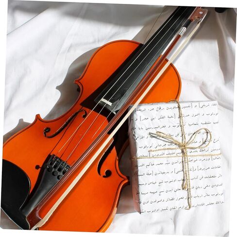 Mikinona كمان القوس الكمان أداة العود ملحقات الكمان عصا الكمان كمان جزء القوس الموسيقي لأداة القوس الخشبي لوازم ممارسة الشعر للطلاب in Kuwait