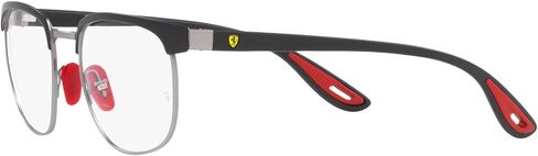 Ray-Ban Rx3698vm Scuderia Ferrari Collection Square Prescription Eyewear Frames in Saudi Arabia