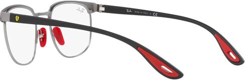 Ray-Ban Rx3698vm Scuderia Ferrari Collection Square Prescription Eyewear Frames in Saudi Arabia