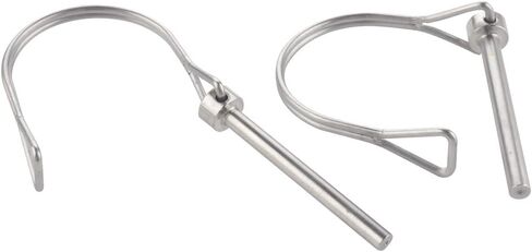4 Pack Safety Coupler Pin 0.197" x 1.97"(5mm x 50mm), Full Marine Grade 316 Stainless Steel Heavy Duty Shaft Locking Pin in Saudi Arabia