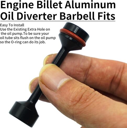 Fioqe ألومنيوم محول زيت الحديد قابس المطبخ متوافق مع محركات GM Gen III & IV LS LS1 LS2 LS3 LS6 LS7 LS9 LQ4 LQ9 4.8L 5.3L 6.0L 6.2L ls زيت الحديد in Kuwait