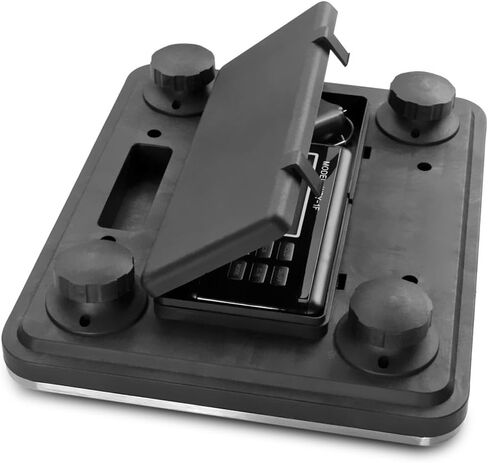Flexzion Digital Shipping and Postal Scale, Heavy Duty Stainless Steel Platform, 440Lbs 200KG Weight Capacity with LCD Backlight Display and AC Adapter in Saudi Arabia