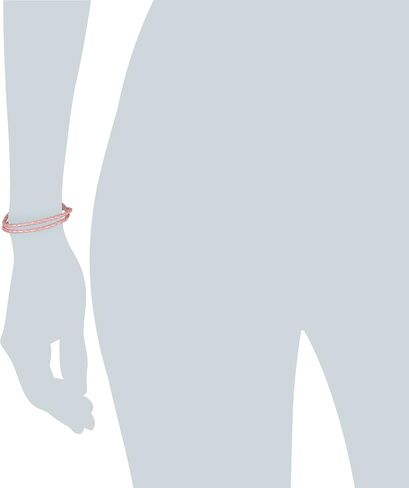 Pandora bracelet 590705CMP-D1 Women Silver and pink leather in Saudi Arabia