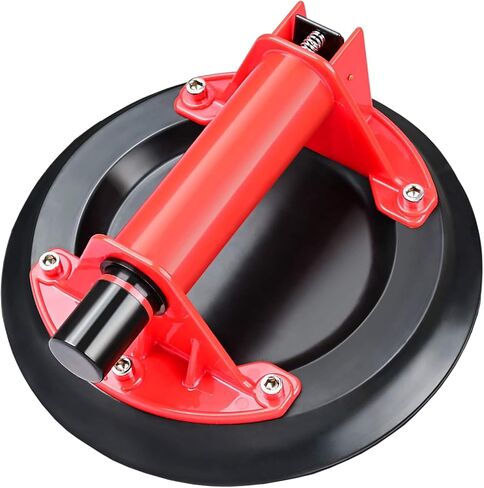 Vacuum Glass Suction Cup Heavy Duty Glass Lifting Tool, Multifunctional handling Artifact for Glass (Plastic8' RED) in Kuwait