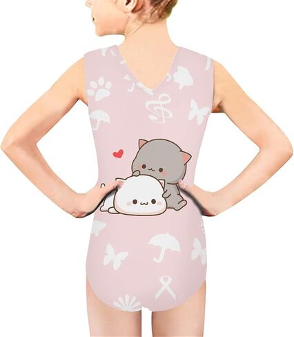 Bulopur Girls' One-Piece Swimwear Age 3-14 Years Teens Little Kids Polyester Swimsuits Sleeveless Bathing Suit in Saudi Arabia