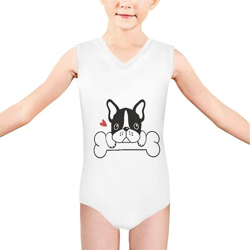 Bulopur Girls' One-Piece Swimwear Age 3-14 Years Teens Little Kids Polyester Swimsuits Sleeveless Bathing Suit in Saudi Arabia