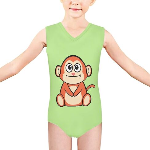 Bulopur Girls' One-Piece Swimwear Age 3-14 Years Teens Little Kids Polyester Swimsuits Sleeveless Bathing Suit in Saudi Arabia