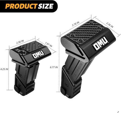MAIKER OMU Genesis Series Gear Shift Lever Knob Cover Kit for Jeep Wrangler JK JKU 2011-2017 in Saudi Arabia