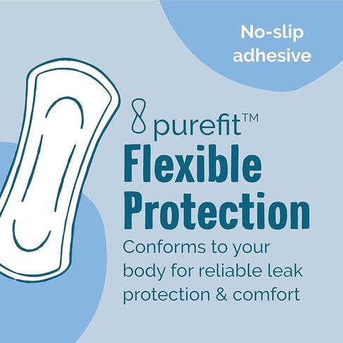 فوط ماكسي من الجيل السابع، خالية من الكلور، عادية، 24 وسادة (عبوة من 6 قطع) in Kuwait