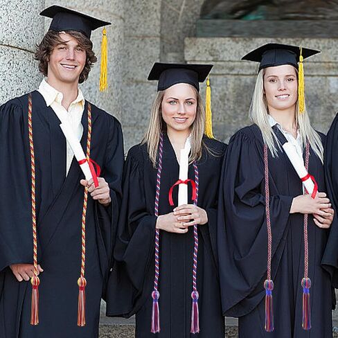 Wholelovein 40 Pack Graduation Honor Ropes Cords Bulk, Yarn Honor Cords with Tassel for High School Bachelor Gown College Graduation 2025(Red) in Saudi Arabia