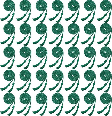 conagel 35 قطعة التخرج الشرف الحبل رايون مضفر الحبال ساحة الشرف الحبل مع شرابات السائبة لخريجي ثوب الديكور التصوير الفوتوغرافي (السماء الزرقاء) in Kuwait