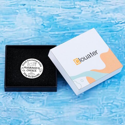 Clouater Valentines Day Gift Boyfriend Girlfriend Wife Husband Date Night Idea Decision Coin Women Men Stocking Stuffer in Saudi Arabia