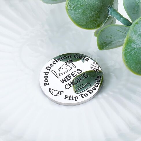 Clouater Valentines Day Gift Boyfriend Girlfriend Wife Husband Date Night Idea Decision Coin Women Men Stocking Stuffer in Saudi Arabia
