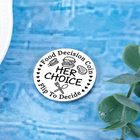Clouater Valentines Day Gift Boyfriend Girlfriend Wife Husband Date Night Idea Decision Coin Women Men Stocking Stuffer in Saudi Arabia