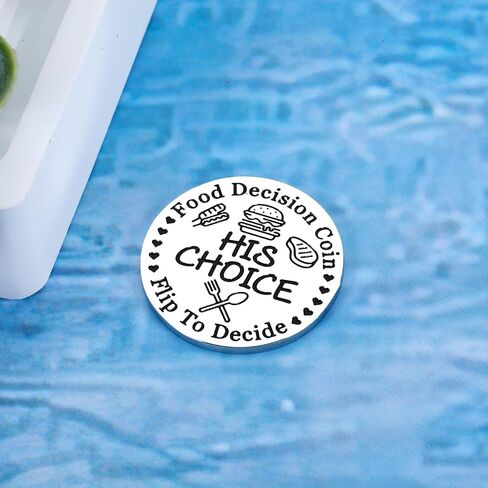 Clouater Valentines Day Gift Boyfriend Girlfriend Wife Husband Date Night Idea Decision Coin Women Men Stocking Stuffer in Saudi Arabia