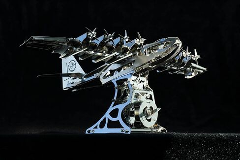 طقم نموذج طائرة مع مجموعة أدوات - نموذج مقياس DIY - طقم نموذج ثلاثي الأبعاد هيفنلي هرقل - نموذج طائرة متحركة | لغز ثلاثي الأبعاد للبالغين - مجموعة معدنية يمكنك صنعها بنفسك | نموذج معدني تحصيل | البناء DIY in Kuwait