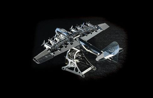 طقم نموذج طائرة مع مجموعة أدوات - نموذج مقياس DIY - طقم نموذج ثلاثي الأبعاد هيفنلي هرقل - نموذج طائرة متحركة | لغز ثلاثي الأبعاد للبالغين - مجموعة معدنية يمكنك صنعها بنفسك | نموذج معدني تحصيل | البناء DIY in Kuwait