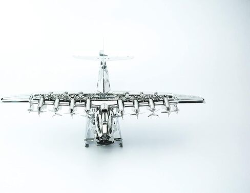 طقم نموذج طائرة مع مجموعة أدوات - نموذج مقياس DIY - طقم نموذج ثلاثي الأبعاد هيفنلي هرقل - نموذج طائرة متحركة | لغز ثلاثي الأبعاد للبالغين - مجموعة معدنية يمكنك صنعها بنفسك | نموذج معدني تحصيل | البناء DIY in Kuwait