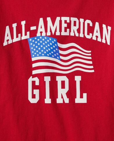 The Children's Place Girls' Holidays Short Sleeve Graphic T-Shirts,multipacks in Saudi Arabia