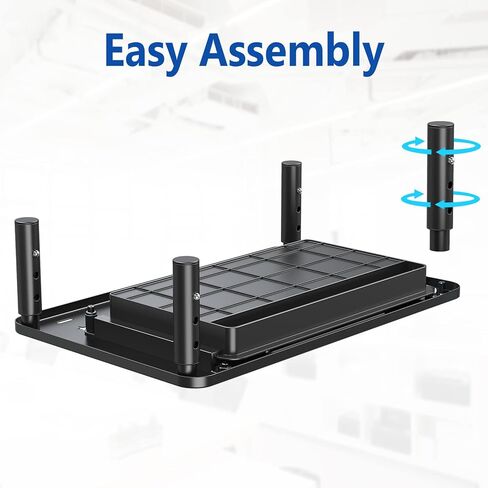 Zimilar Monitor Stand Riser with Drawer - 3 Height Adjustable Monitor Stand with Unique Star Mesh, Metal Monitor Riser for Computer Laptop Notebook Printer in Kuwait