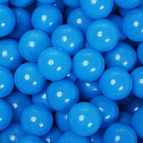 PlayMaty Ball Pit Balls 100 Pieces Plastic Ball Kids Swim Pit Fun Toys Balls for Baby Playhouse Pool Birthday Party Decoration in Saudi Arabia