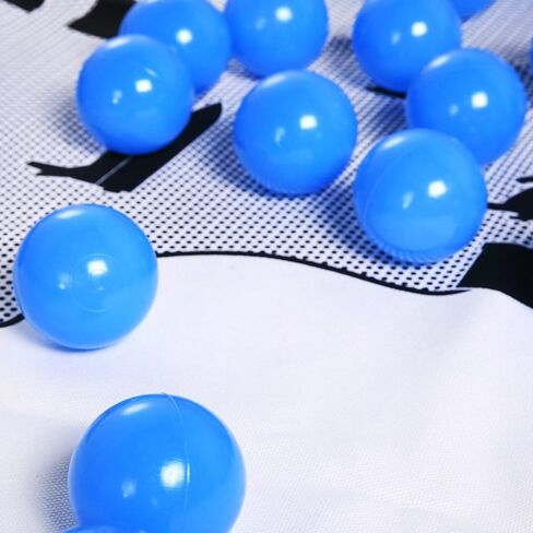 PlayMaty Ball Pit Balls 100 Pieces Plastic Ball Kids Swim Pit Fun Toys Balls for Baby Playhouse Pool Birthday Party Decoration in Saudi Arabia