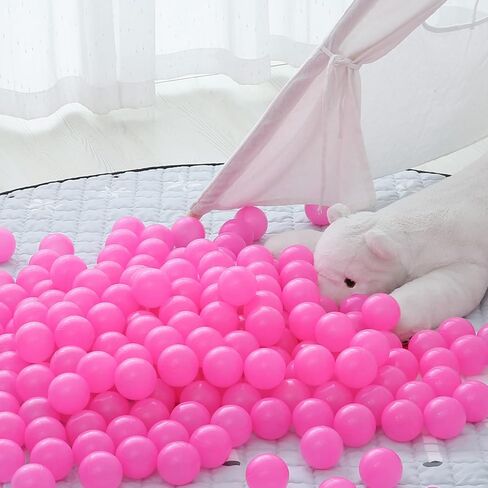 كرات الحفرة من PlayMaty، 100 قطعة من الكرة البلاستيكية للأطفال، ألعاب ممتعة لحفرة السباحة، كرات لمسرح الطفل، حمام السباحة، ديكور حفلات أعياد الميلاد in Kuwait