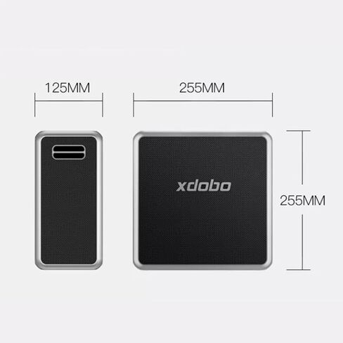 XDOBO 140W Portable Bluetooth Speaker, Wireless Speaker with 2 pcs mirophones for Adult Kid, 3 EQ Modes, Deep Bass, Speakers for Home Theater Party Outdoor Stage Live in Saudi Arabia