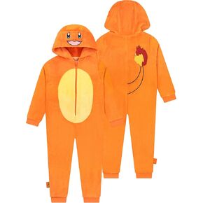 Pokemon Onesie, Charmander Onesie For Boys, Fleece Boys Pajamas, Charmander Pajamas For Kids in Saudi Arabia