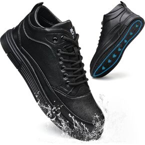 أحذية عمل مقاومة للانزلاق للرجال والنساء، أحذية مطبخ مقاومة للماء ومضادة للانزلاق، مقاومة للزيت والماء، أحذية عمل خفيفة الوزن للطهاة وعمال المطاعم والتوصيل وطاقم العمل والسائقين 03 in Kuwait