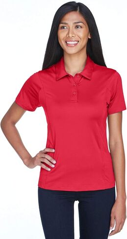 TEAM 365 Ladies' Charger Performance Polo (Sport RED, S) in Saudi Arabia
