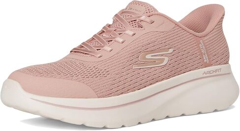 SKECHERS Performance Go Walk Arch Fit N-Joy Ria Hands Free Slip-ins | Hands Free Slip-Ins, Arch Fit Insole, Ultra Light Cushioning, Relaxed Fit, Bungee Laces, Machine Washable in Saudi Arabia