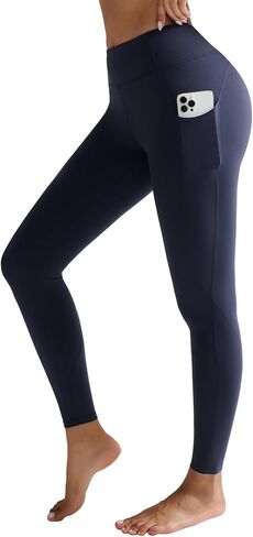 RUNNING GIRL Leggings for Women 25" Inseam, High Waisted Compression Buttery Soft Yoga Pants with Pockets in Saudi Arabia