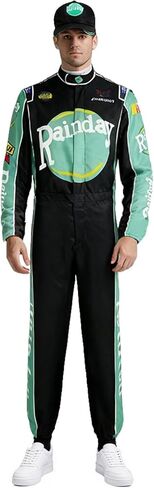 Ricky Bobby Costume Talladega Nights Jumpsuit Wonder Bread Costume Cosplay Party in Saudi Arabia