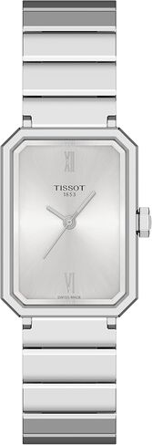 Tissot SRV, Swiss Quartz Watch for Women, Stainless Steel Case, Silver Dial, T1601101103300 in Saudi Arabia