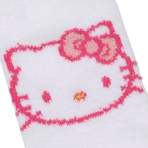 جوارب نسائية مريحة من قماش شانيل مطبوع عليها شعار Bioworld Hello Kitty in Kuwait