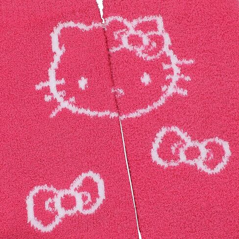 جوارب نسائية مريحة من قماش شانيل مطبوع عليها شعار Bioworld Hello Kitty in Kuwait
