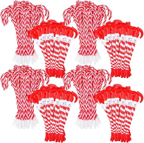 Qilery 200 Pieces Christmas Pens Christmas Candy Cane Pen Bulk with Black Ink Christmas Snowman Umbrella Pens Red Candy Cane Ballpoint Pen for Christmas Gifts Party New Year Holiday Decorations in Kuwait