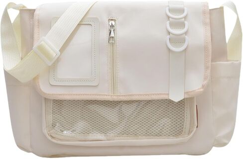 Itabag جميل لعرض دبوس حقيبة كتف عادية موضة التنقل حقيبة مدرسية حقيبة الأنماط اليابانية حقيبة كروسبودي in Saudi Arabia