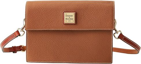حقيبة يد Dooney & Bourke، حقيبة كروس من Pebble Grain East West Flap in Saudi Arabia
