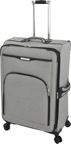 London Fog Oxford III Black White Houndstooth 2pc Set (20" and 29") in Saudi Arabia