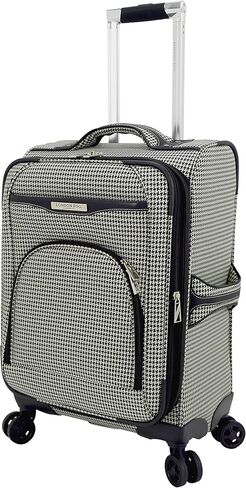 London Fog Oxford III Black White Houndstooth 2pc Set (20" and 29") in Saudi Arabia