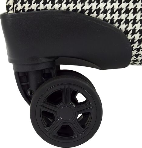 London Fog Oxford III Black White Houndstooth 2pc Set (20" and 29") in Saudi Arabia