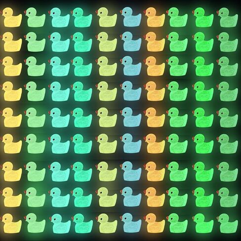 200pcs Mini Resin Ducks 20 Colors Small Tiny Little Duck Figurines to Hide Miniature Figures for Dollhouse Micro Garden Landscape Decoration Craft Party Favors Toys in Kuwait