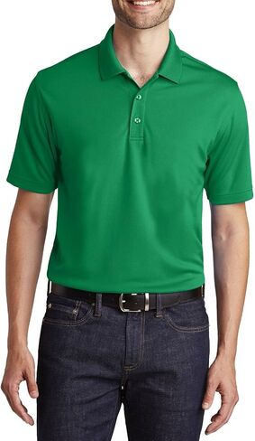 JustBlanks Short Sleeves Polo for Mens Regular-fit Sportwear Golf Polo 100% Polyester Lightweight Athletic Polo Shirt for Men in Saudi Arabia