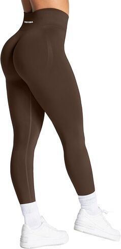 TAYOEA Workout Leggings for Women with Tummy Control Butt Lifting Booty Scrunch Yoga Pants Seamless Compression Gym Leggings in Saudi Arabia