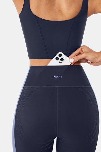 بنطال ضيق من Fanka Body Sculpt نابض بالحياة للنساء، كامل الطول - مع ضغط ودعم مستهدف in Saudi Arabia