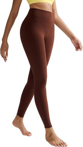 RUNNING GIRL High Waisted Leggings for Women, Seamless Full Length Buttery Soft Yoga Pants for Women, No Front Seam in Saudi Arabia