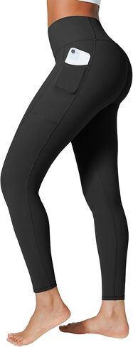 BRXL Ultra Stretchy Scrunch Butt Workout Leggings with Pockets for Women, High Waisted Athletic Gym Yoga Pants in Saudi Arabia
