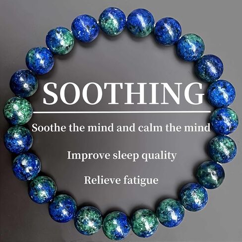 Bracelets for Women Men Phoenix Lapis Lazuli Six Types of Natural Stone Handmade Gemstone Elastic Chakra Yoga Beaded Men's Bracelet Beads Healing Crystal Quartz Spiritual Jewelry Gift in Saudi Arabia